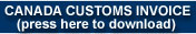Canada Customs Invoice form